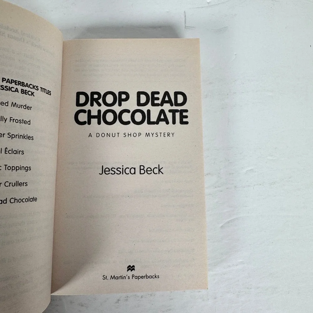 Donut Shop Mystery Series Jessica Beck 2012-2013 Paperback Set w/ Recipes‎